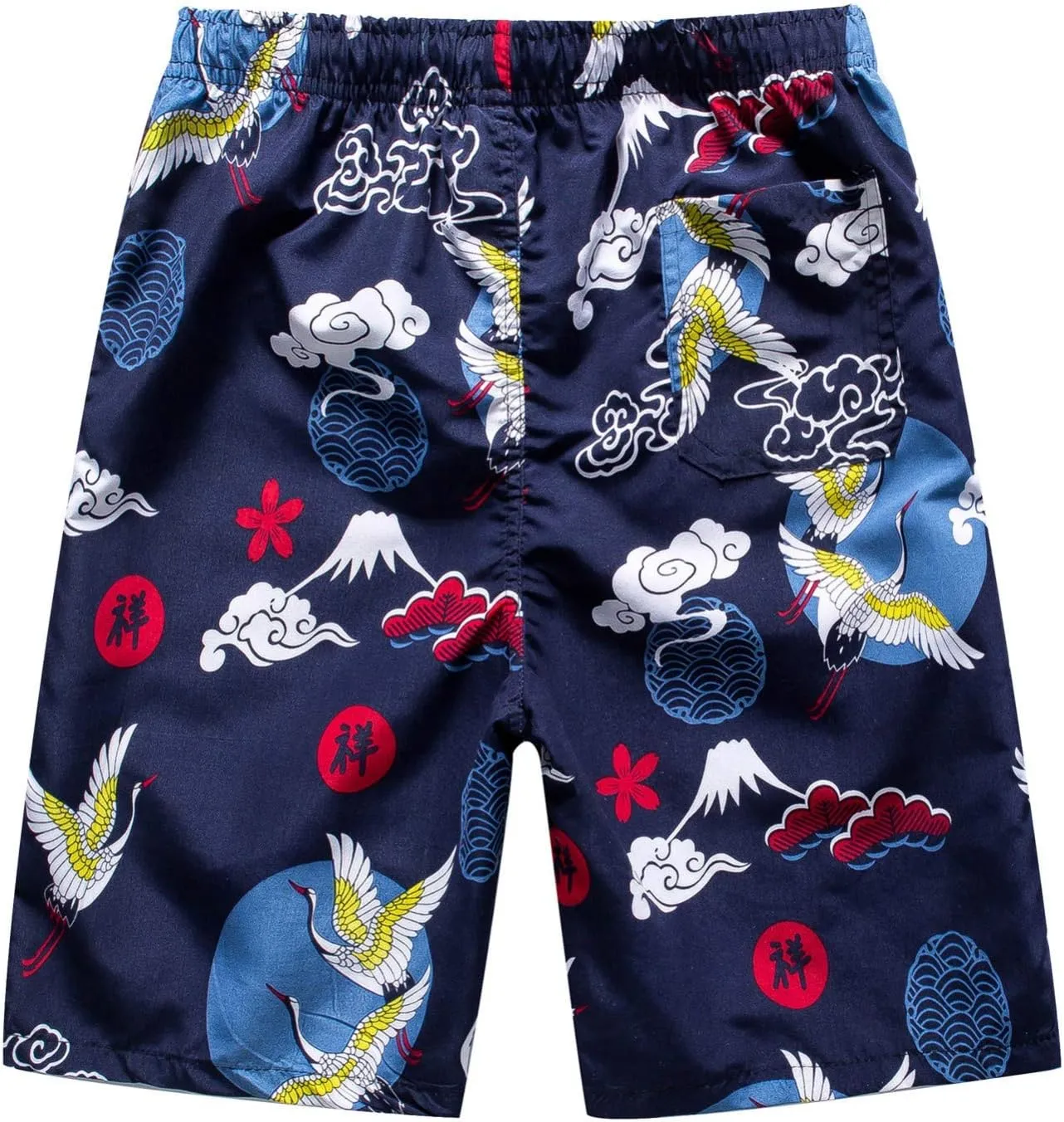 LCMTWX Swim Trunks Mens 2024 Breathable Mesh Printed Beach Shorts Beach Pants Pants Bathing Suit for Men Mens Swim Big and