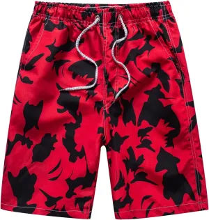 LCMTWX Swim Trunks Mens 2024 Breathable Mesh Printed Beach Shorts Beach Pants Pants Bathing Suit for Men Mens Swim Big and