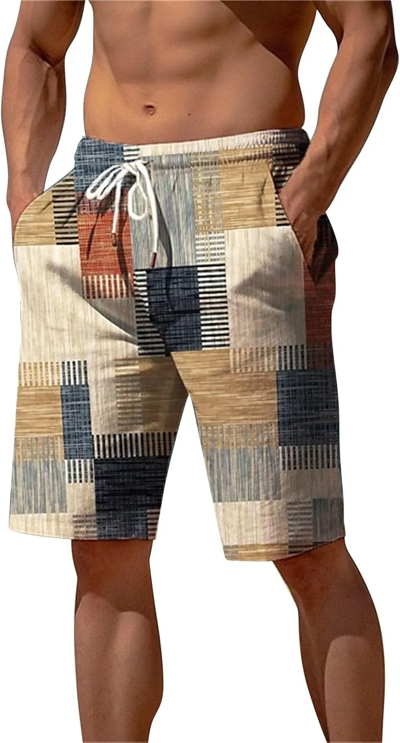 Men Long Swim Trunks Men's Swimwear Shorts Swimsuit Men Short Chino Joggers Mens