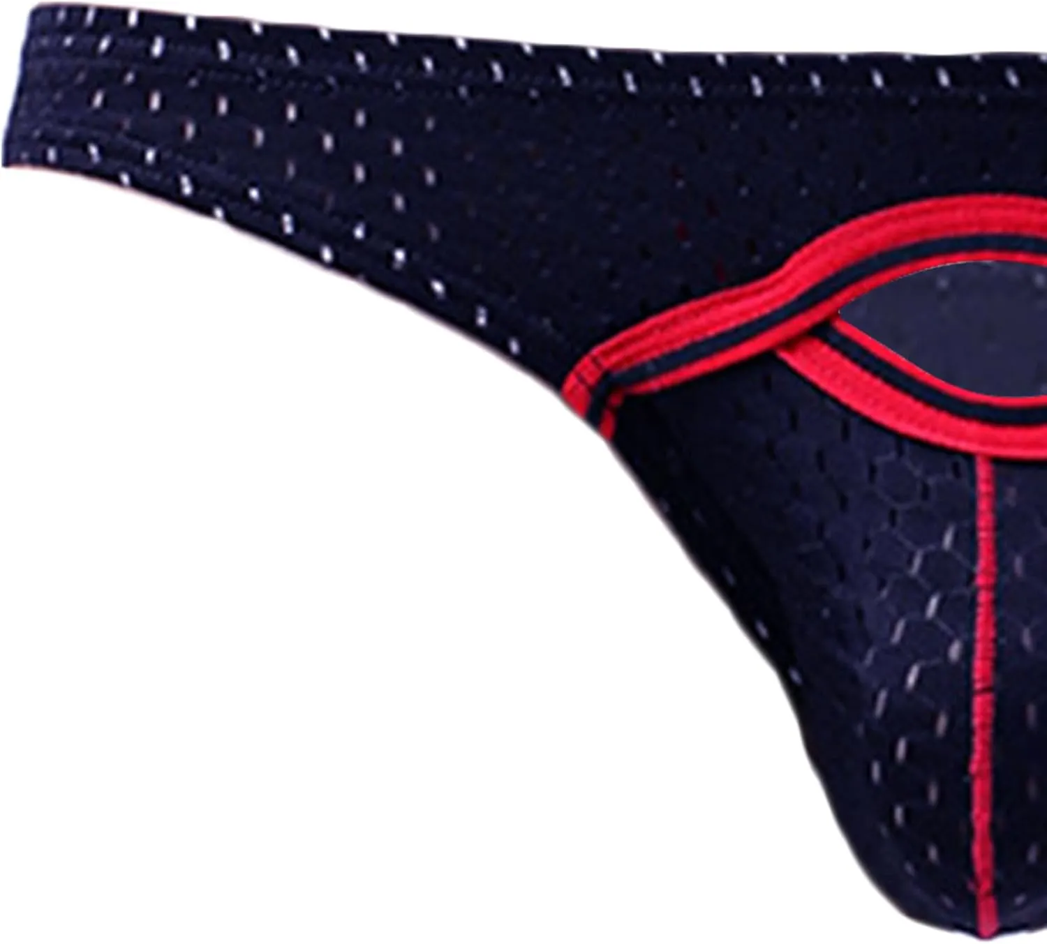 Men Sexy Briefs Ice Silk Underwear Solid Low Rise Bikini Underpants Mesh U Convex Pouch Bikinis Boxer Shorts