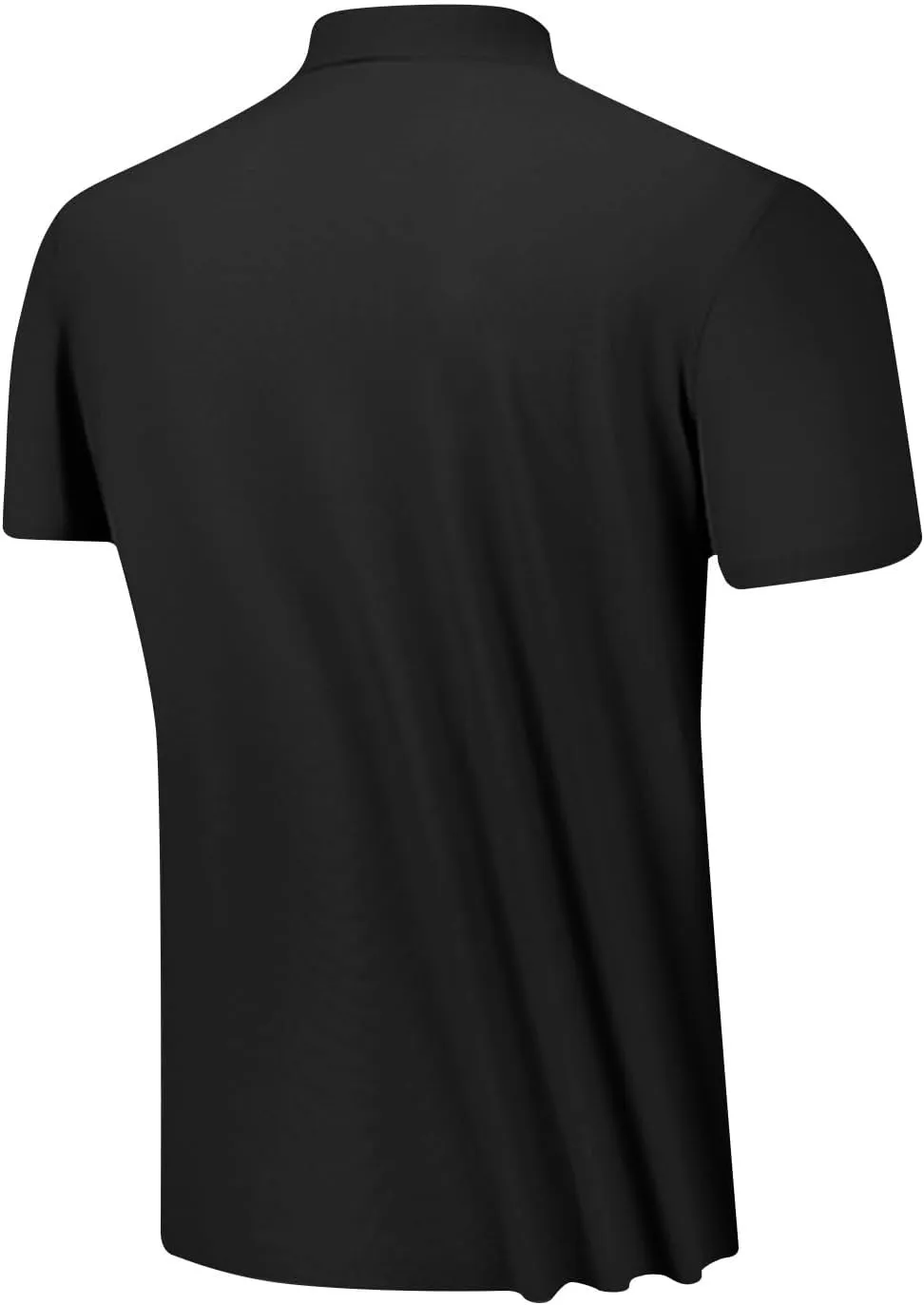 Mens Golf Shirts Short Sleeve Moisture Wicking Collared Shirt Business Casual,Plain Tee Shirt Lightweight,Big and Tall