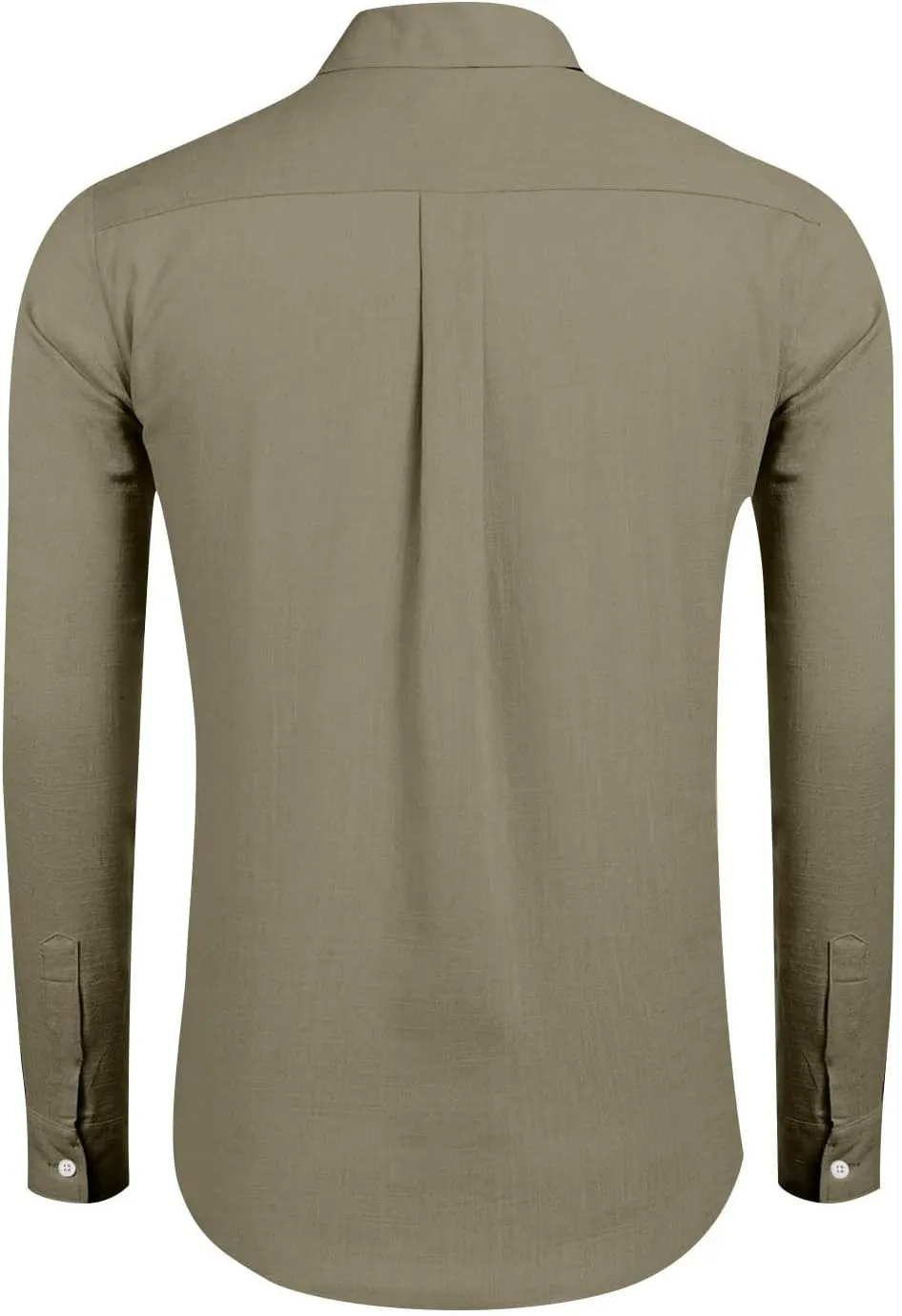 Mens Long Sleeve Button Down Shirts Casual Simple Solid Tops for Men Funny Print Party Dress Shirt Holiday Outfits