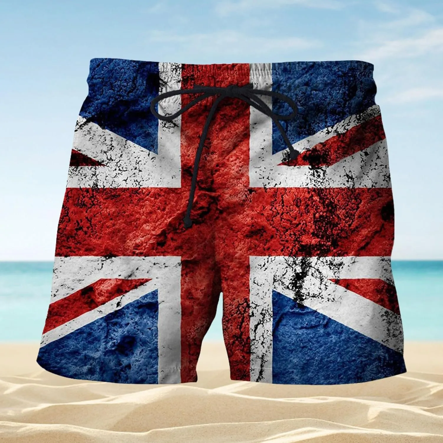 Mens Retro Swim Trunks Short for Man Men's Knit Shorts Fishing Clothes for Men