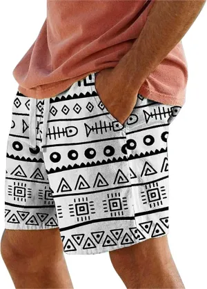 Mens Retro Swim Trunks Short for Man Men's Knit Shorts Fishing Clothes for Men