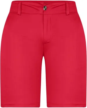 Men's Shorts Casual Chino Pants Straight Leg Slim Fit Work Trousers Waistband Button Plain Bermuda Shorts with Pockets