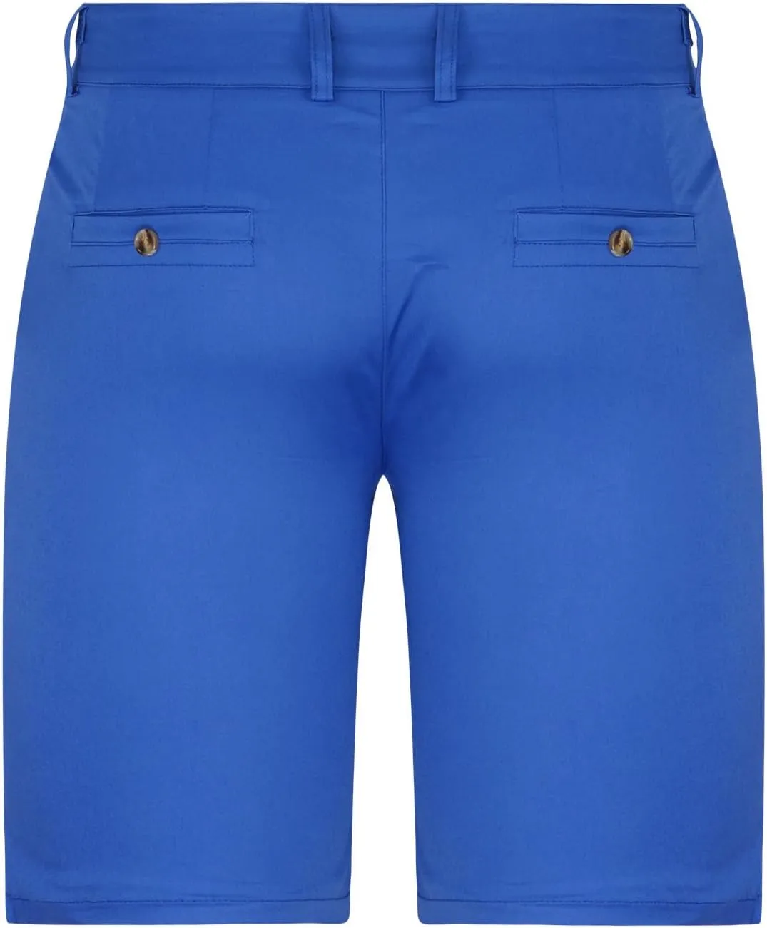 Men's Shorts Casual Chino Pants Straight Leg Slim Fit Work Trousers Waistband Button Plain Bermuda Shorts with Pockets