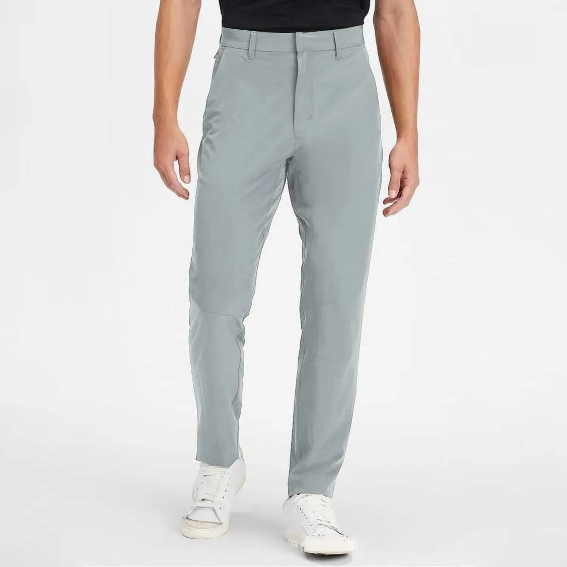 Mens Slim Fit Flat-Front Chinos Pants Stretch Business Casual Dress Pants Big and Tall Wrinkle Free Work Suit Pant