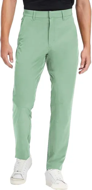 Mens Slim Fit Flat-Front Chinos Pants Stretch Business Casual Dress Pants Big and Tall Wrinkle Free Work Suit Pant
