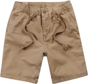 Men's Stretch Chino Short Slim Fit Flat Front Shorts Summer Cotton Casual Shorts with Pocket Quick Dry Hiking Cargo Shorts