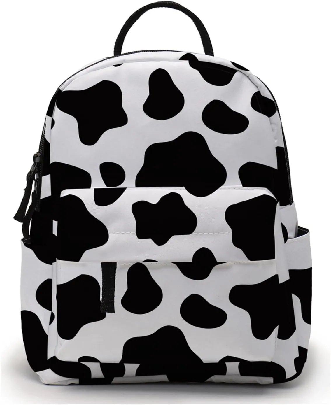 Mini Backpack Purse Cute Small Backpack Purse for Women Casual Travel Shoulder Bag Cow Print