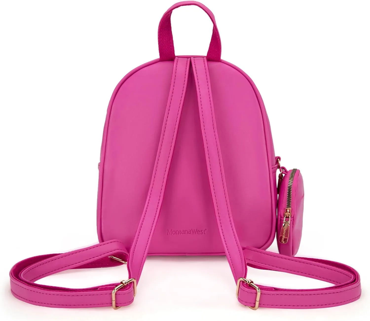 Montana West Mini Backpack Purse Casual Backpacks for Women Gift with a Coin Pounch
