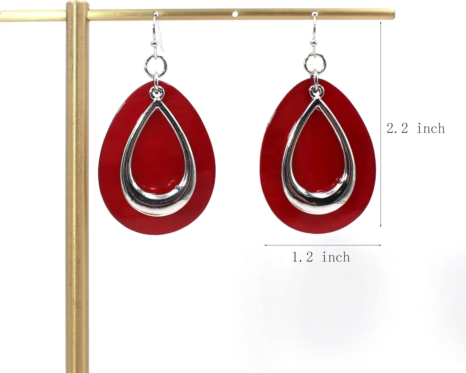Natural Shell Tear Drop Earrings Trendy Fashion Dangling Earring for Women