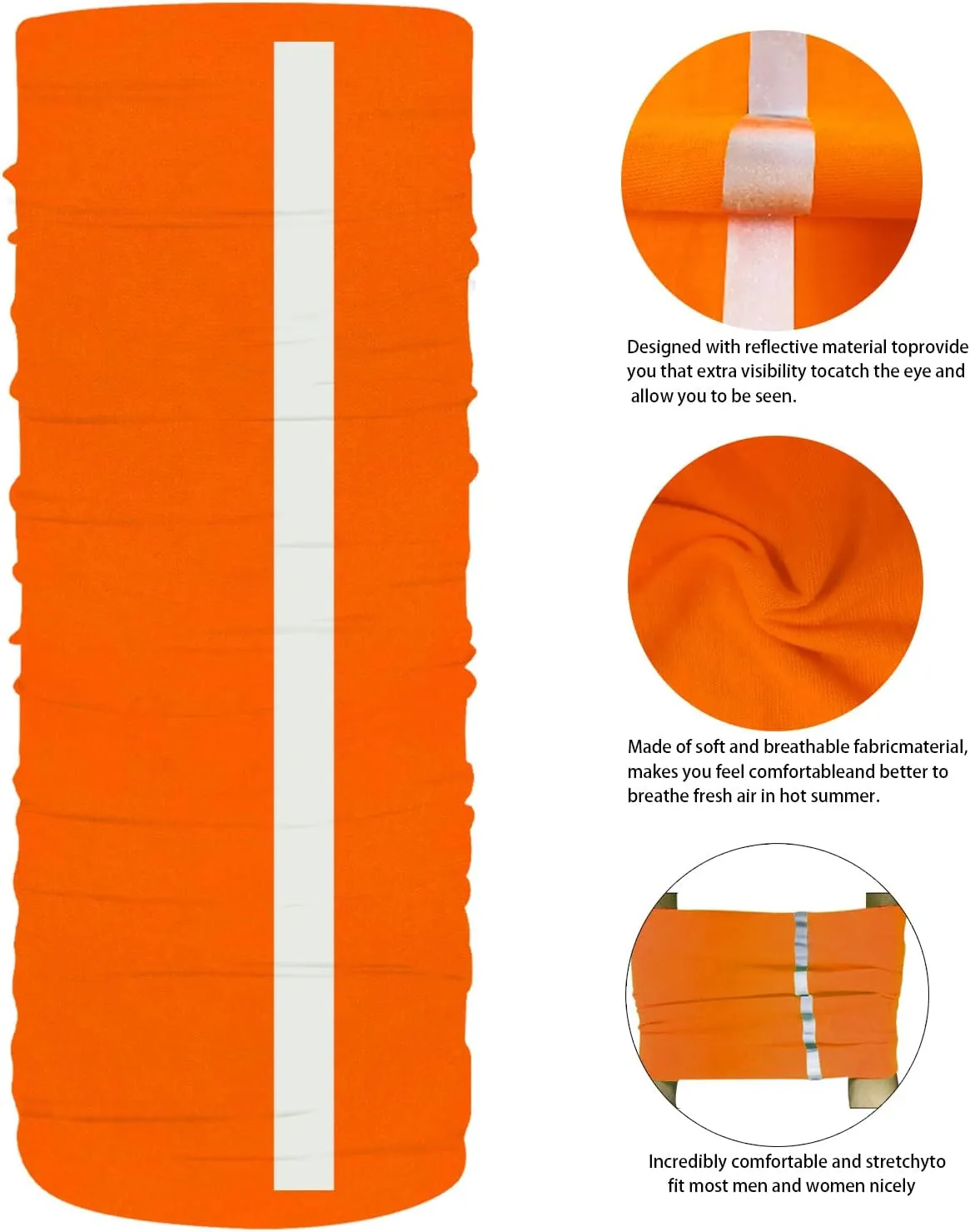 Neck Gaiter Seamless Bandana Balaclava Headbands Face Cover