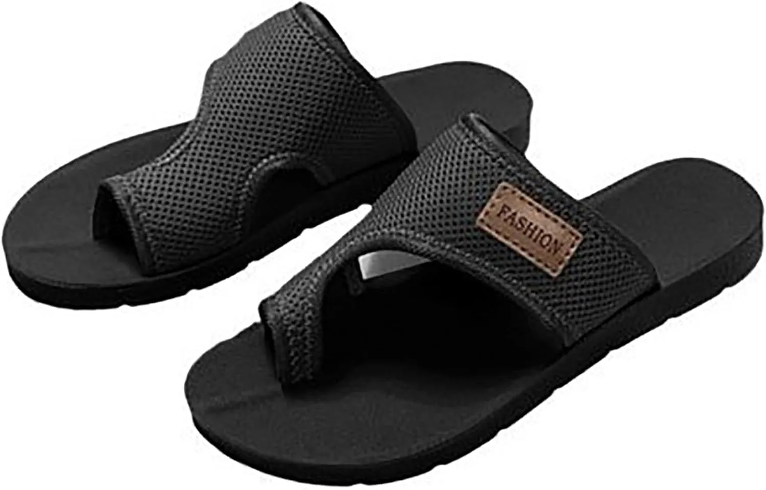 Open Toe Sandals for Women 2025 Arch Support Elastic Adjustable Straps Sandals Summer Vacation Beach Walking Shoes