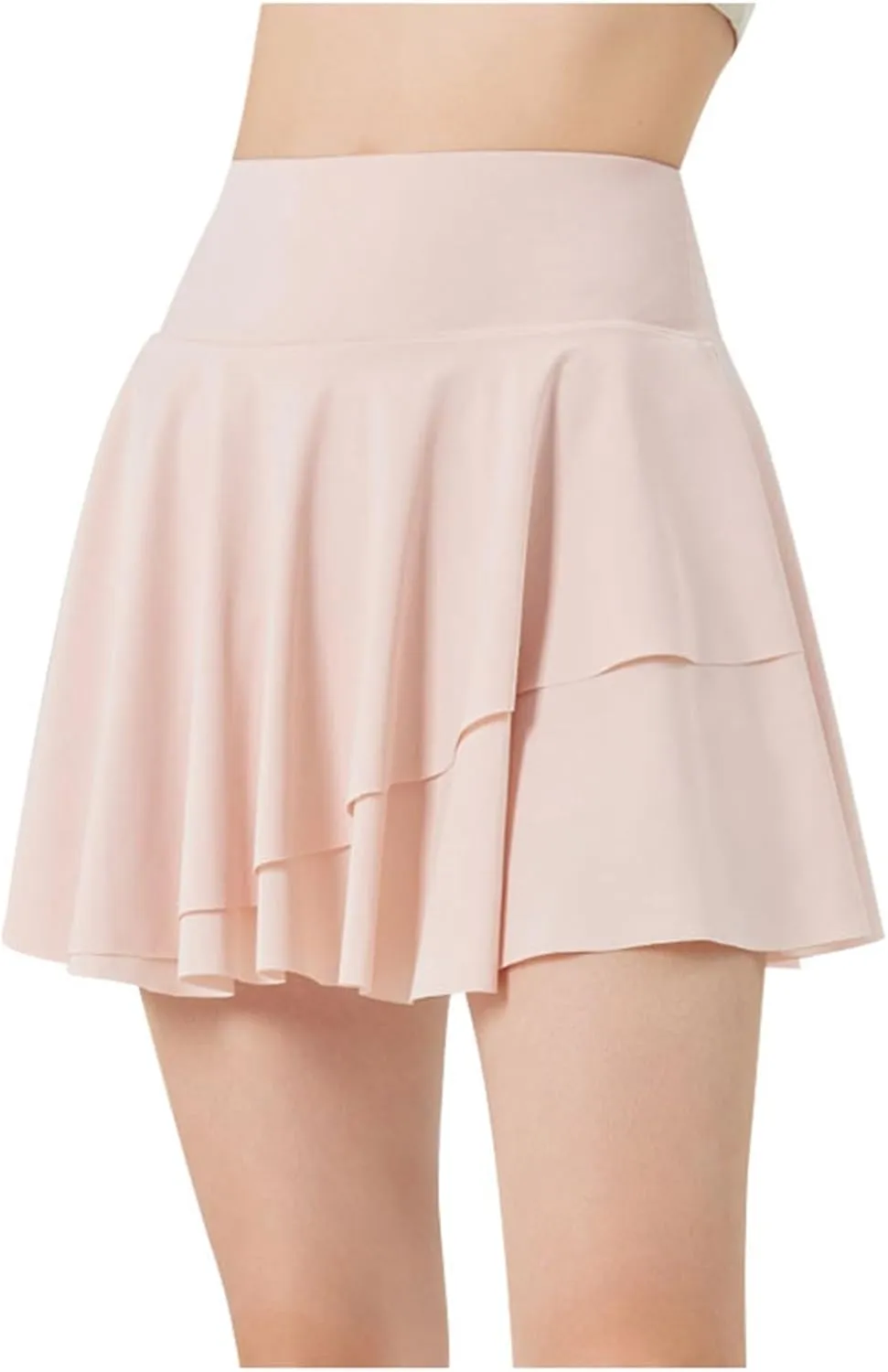 Pleated Tennis Skirt Skorts for Women Summer Trendy High Waisted Stretchy Skirt Athletic Lightweight Flowy Yoga Golf Skorts
