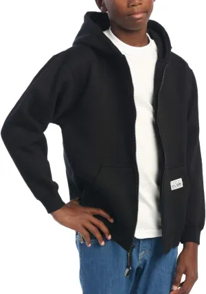 Pro Club Boy's Youth Fleece Full Zip Hoodie