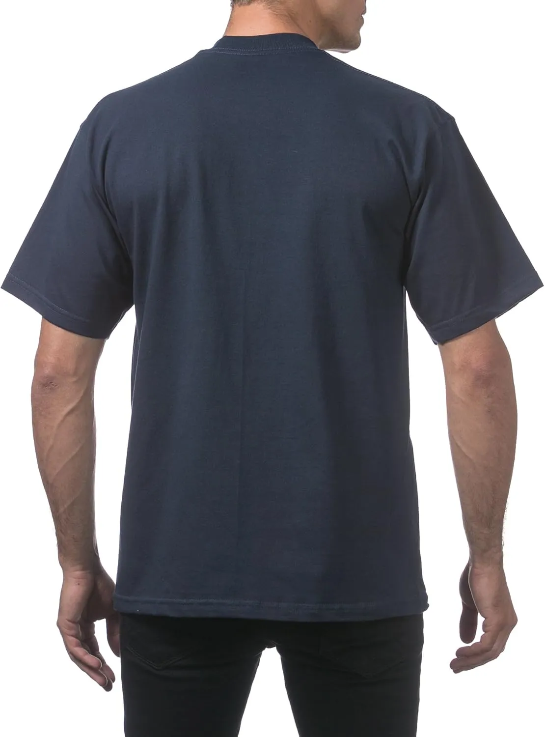 Pro Club Men's 3-Pack Heavyweight Cotton Short Sleeve Crew Neck T-Shirt