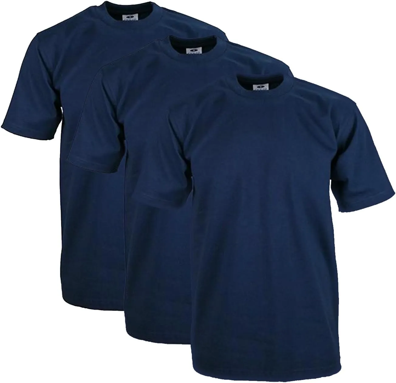 Pro Club Men's 3-Pack Heavyweight Cotton Short Sleeve Crew Neck T-Shirt