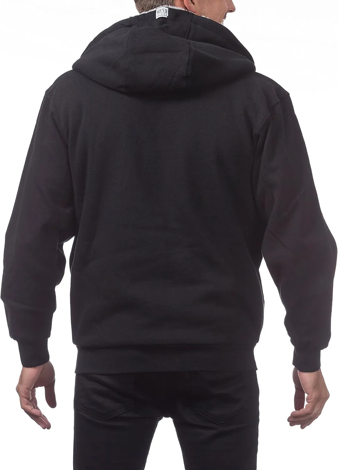 Pro Club Men's Heavyweight Pile Full Zip Hoodie