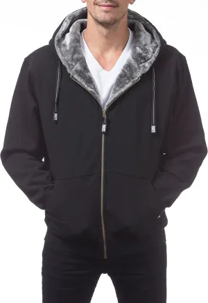 Pro Club Men's Heavyweight Pile Full Zip Hoodie