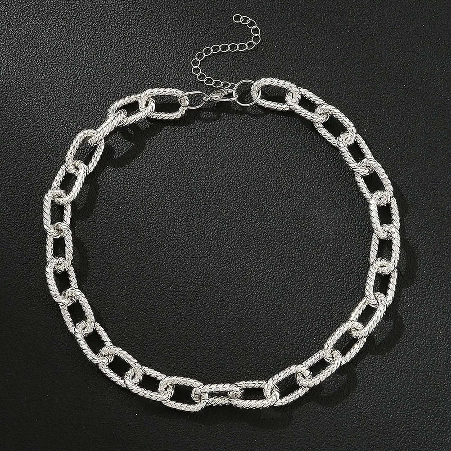 Roe Dolph Chunky Gold Necklace Chunky Necklaces for Women Statement Necklace Gold Charm Necklace Punk Cuban Link Chain Necklace Chain Necklace Aesthetic Jewelry for Women