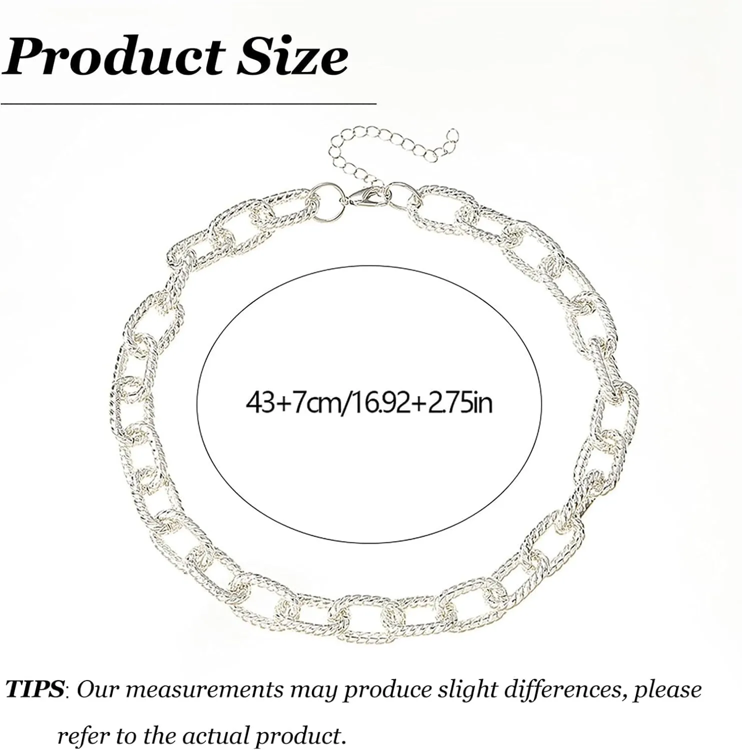 Roe Dolph Chunky Gold Necklace Chunky Necklaces for Women Statement Necklace Gold Charm Necklace Punk Cuban Link Chain Necklace Chain Necklace Aesthetic Jewelry for Women