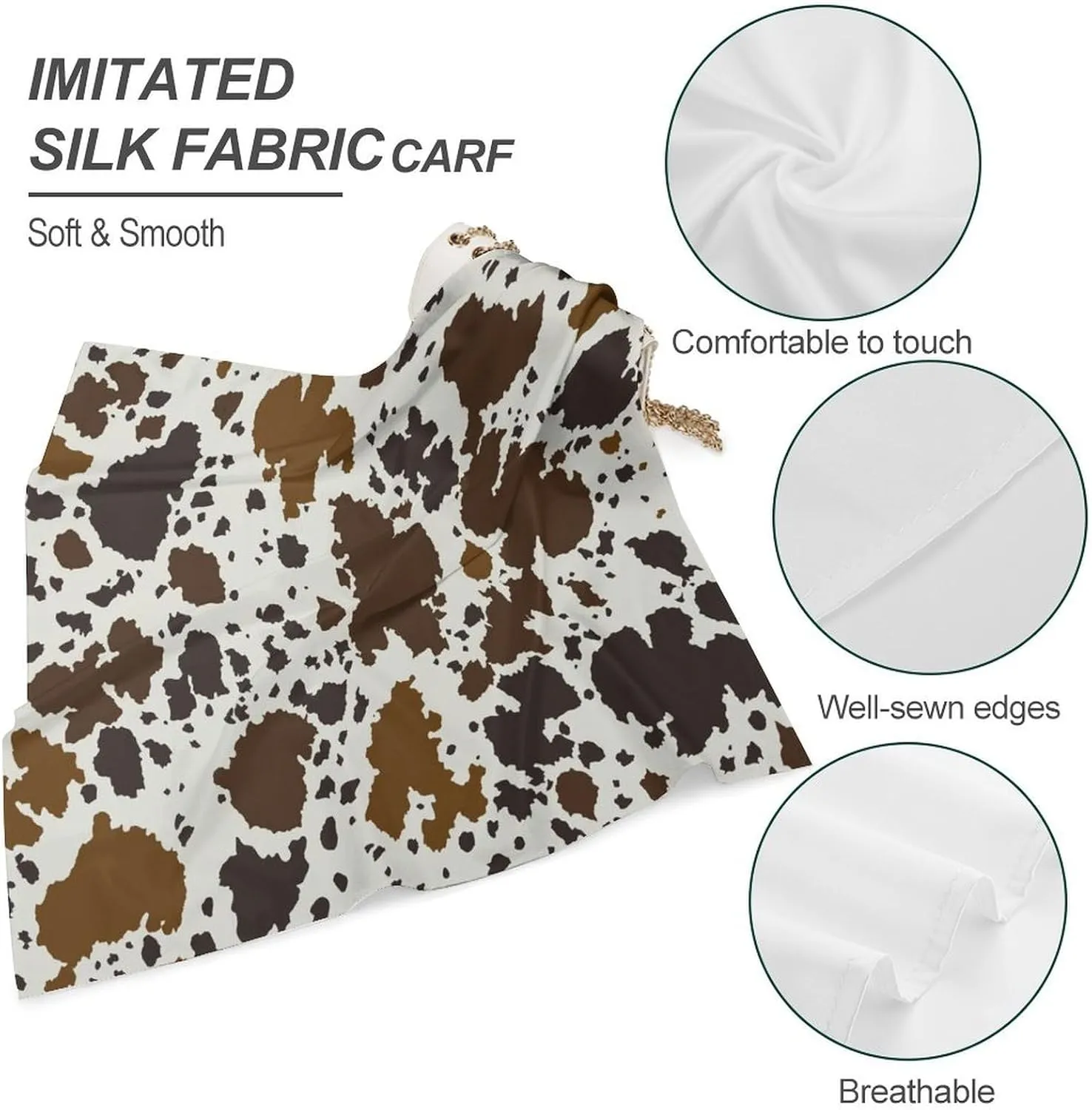 Scarf Neck Scarves Kerchief Neckerchief Headband for Wome