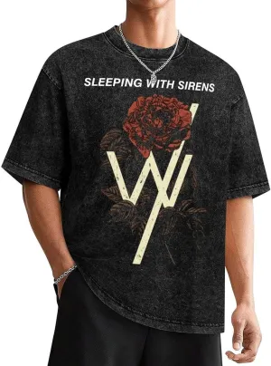 Shirt Oversized Unisex Vintage Short Sleeve Y2k Graphic Tees Tops