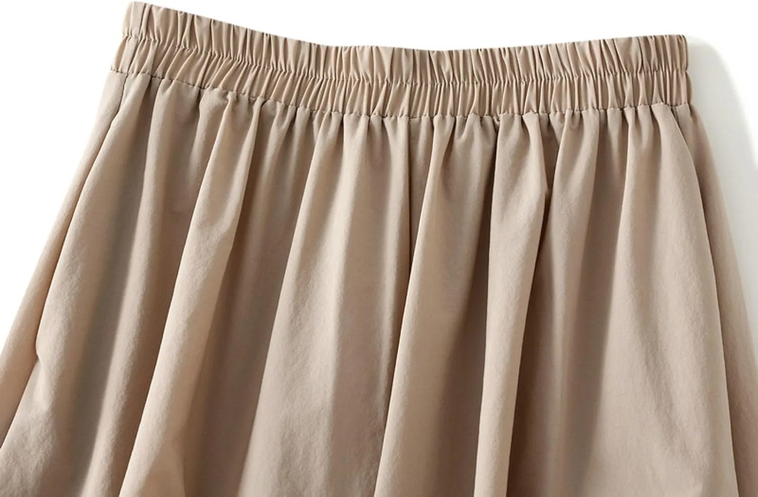 Skirts for Women Asymmetric A-Line Pleated Midi Skirt High Waisted Flowy Skirt with Unique Hemline for Office Casual
