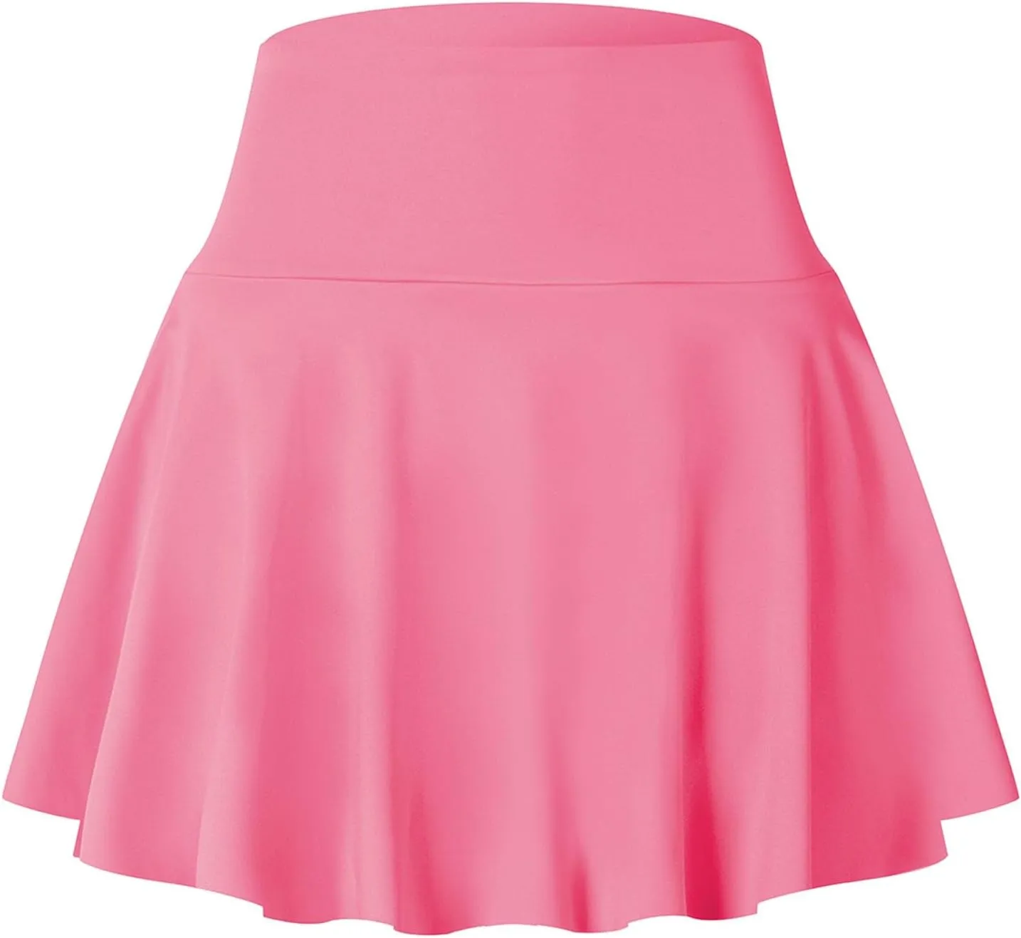 Skorts for Woman Festival Womens Skort Solid Striped Athletic Mini Tennis Skirts for Women with Shorts High Waist Tummy Control Active Skorts Red Skort