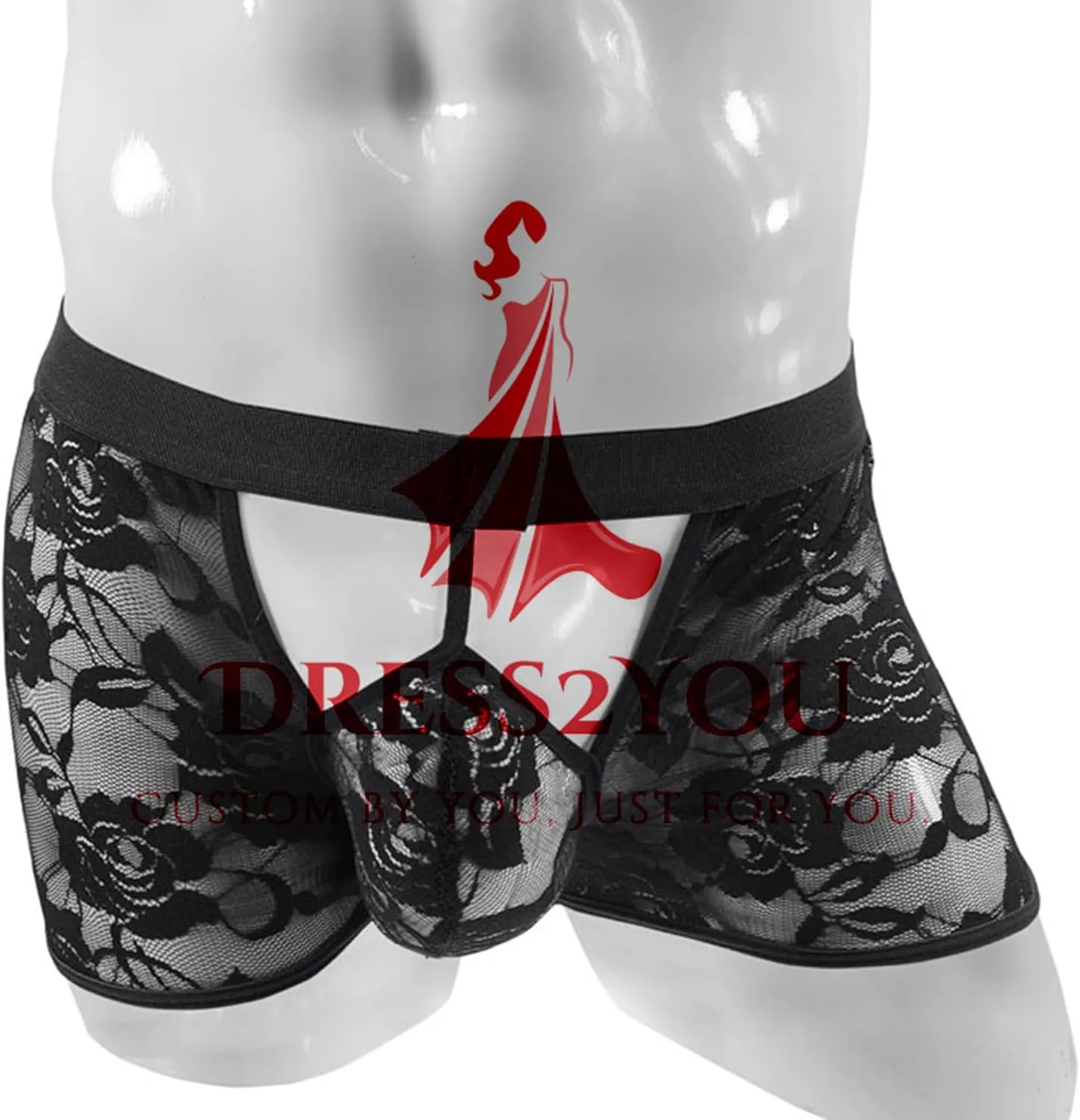 Solid Briefs for Men Floral Embroider Low Rise Elastic Waist Breathable Panties Hollow Underpants Daily Wear 2025
