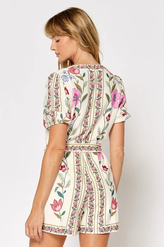 Solstice Linen Romper