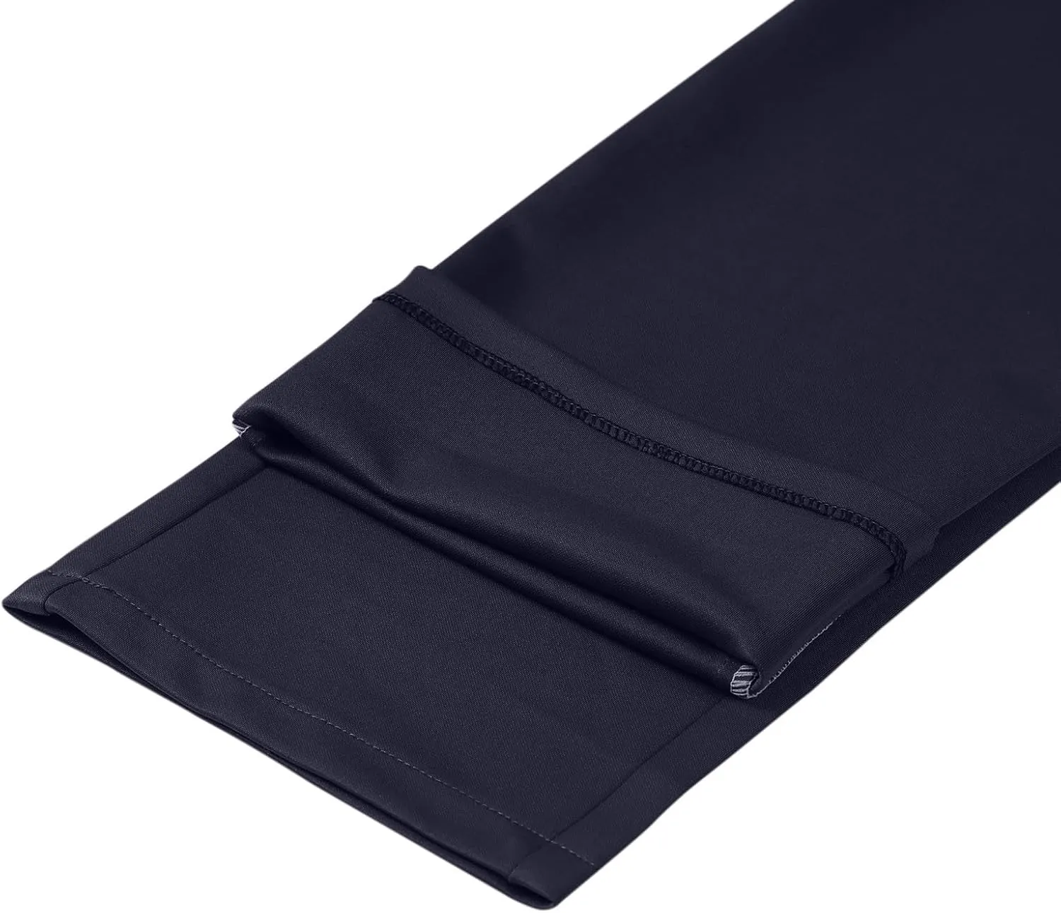 Stretch Dress Pants for Men Wrinkle-Resistant Slim Fit Pants Expandable Waist Casual Dress Pants Athletic Golf Pants