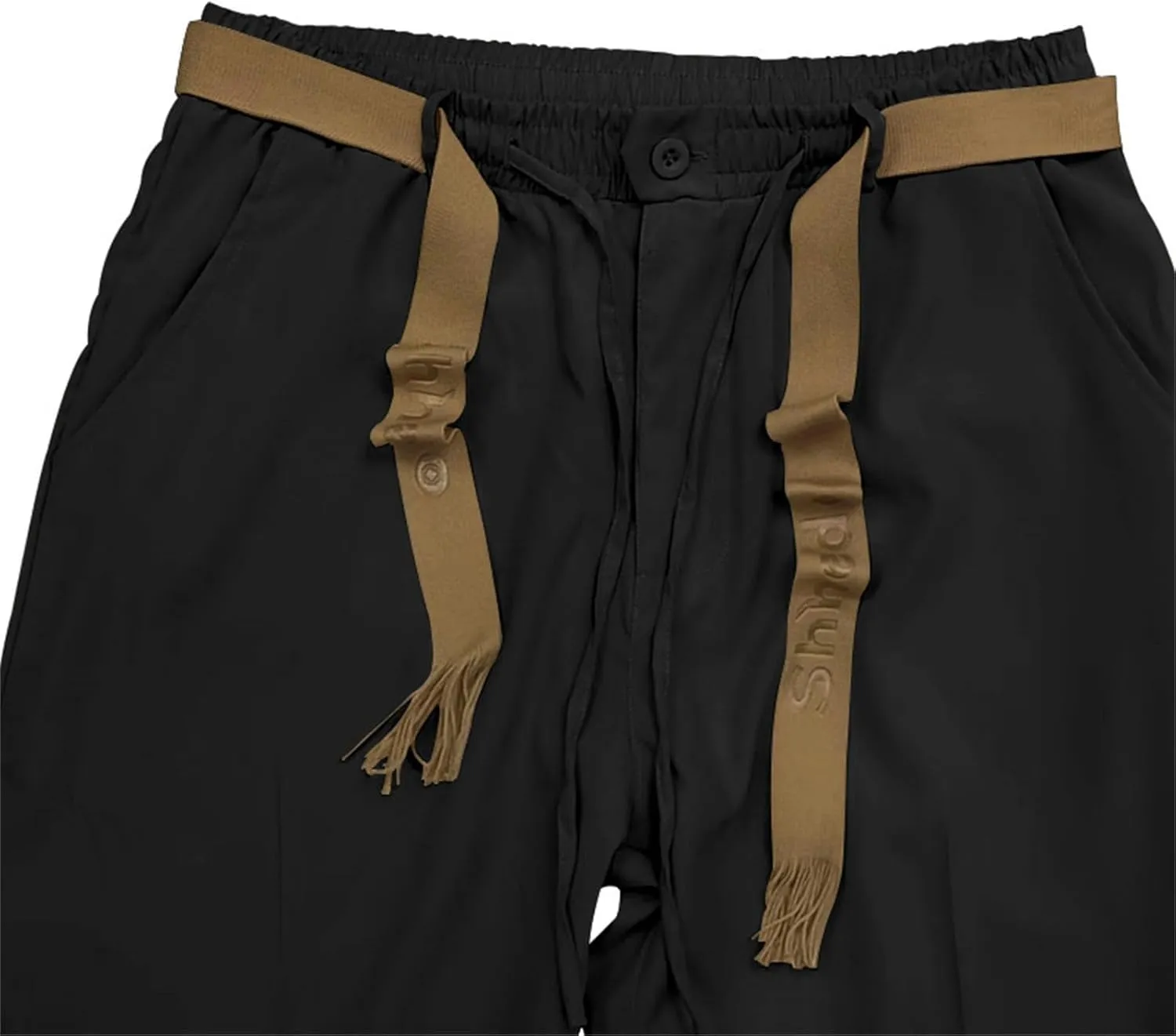 Summer Chino Shorts for Mens Fashion 2024 Solid Hipster Short Soft Casual Lace Up Short Pants with Pockets Slim Fit Shorts