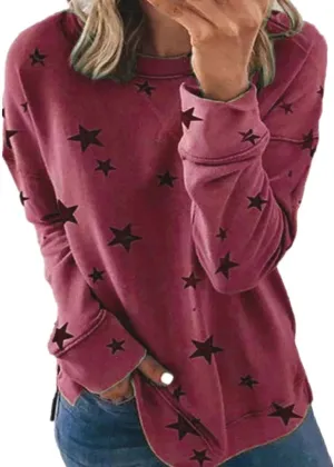 Sweatshirt for Women Oversized Graphic Comfy Long Sleeve Shirts Casual Fashion Spring Crewneck Pullover Tops Clothing