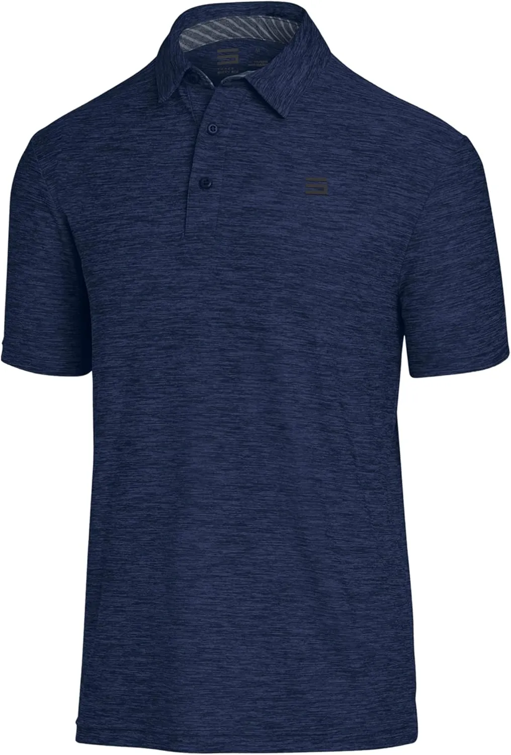 Three Sixty Six Golf Shirts for Men - Dry Fit Short-Sleeve Polo, Athletic Casual Collared T-Shirt