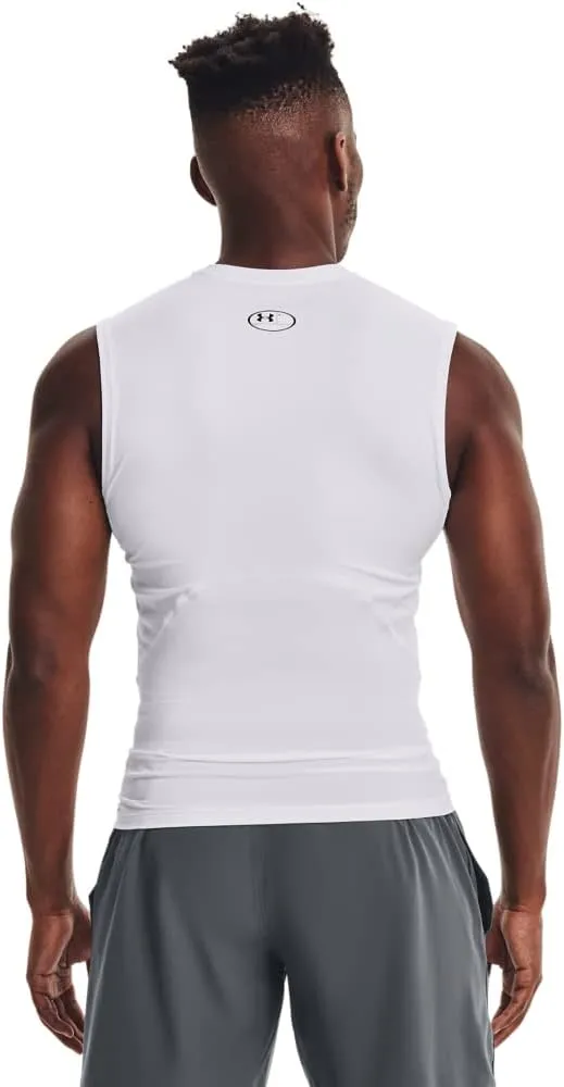 Under Armour Men's HeatGear Compression Sleeveless T-Shirt