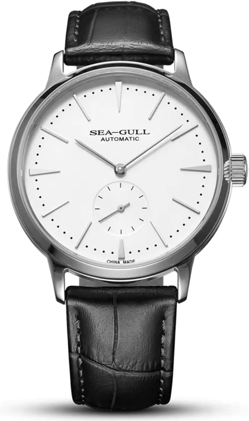 Watch for Men,Minimalist Mens Watches with Leather Strap and Replaced Steel Watch Band