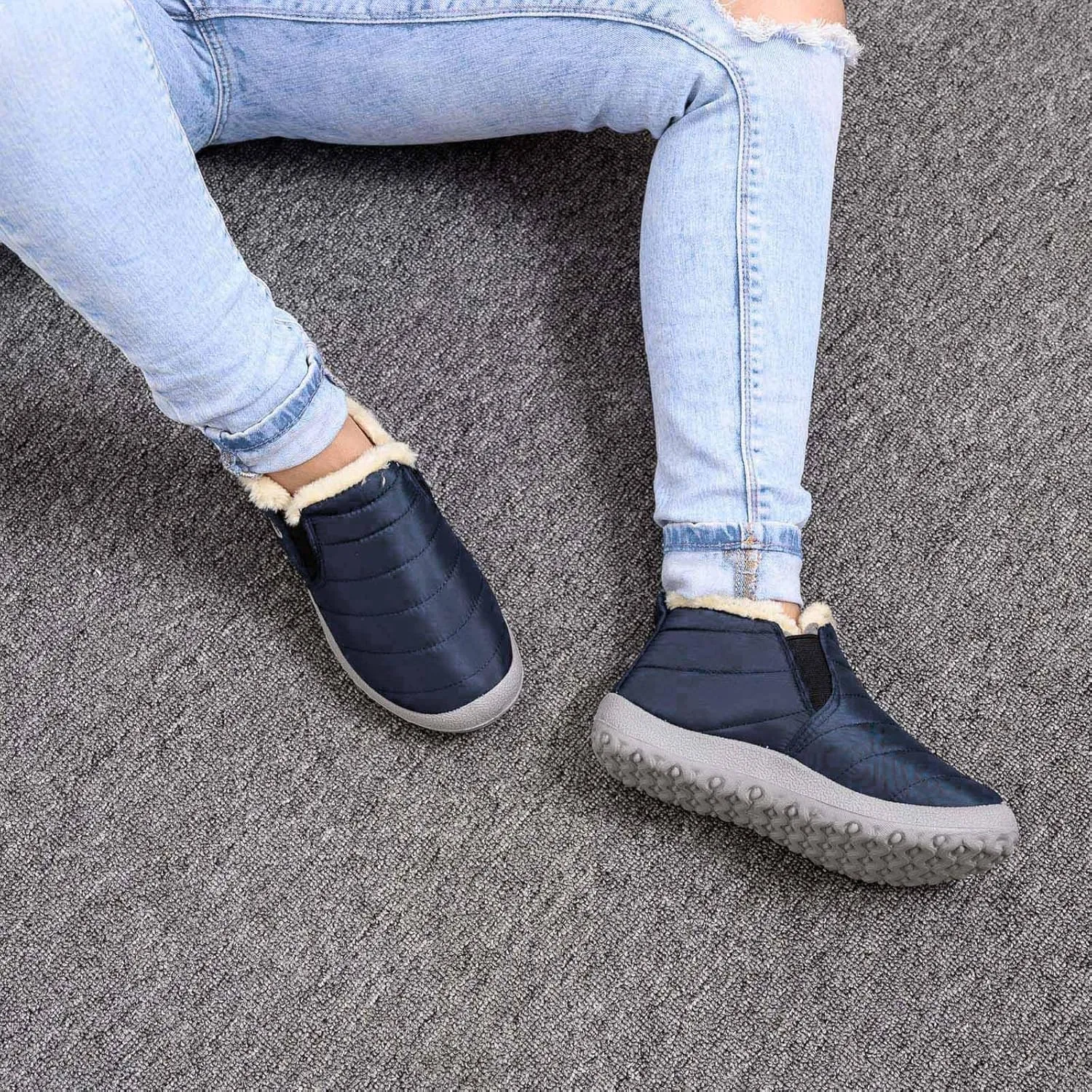 Winter Boots for Women Waterproof Size 12 Womens Black Winter Snow Boots Winter Work Boots for Women Waterproof Snow Zapatos De Mujer Para El Frio Y Nieve Botas Nieve Para Mujer