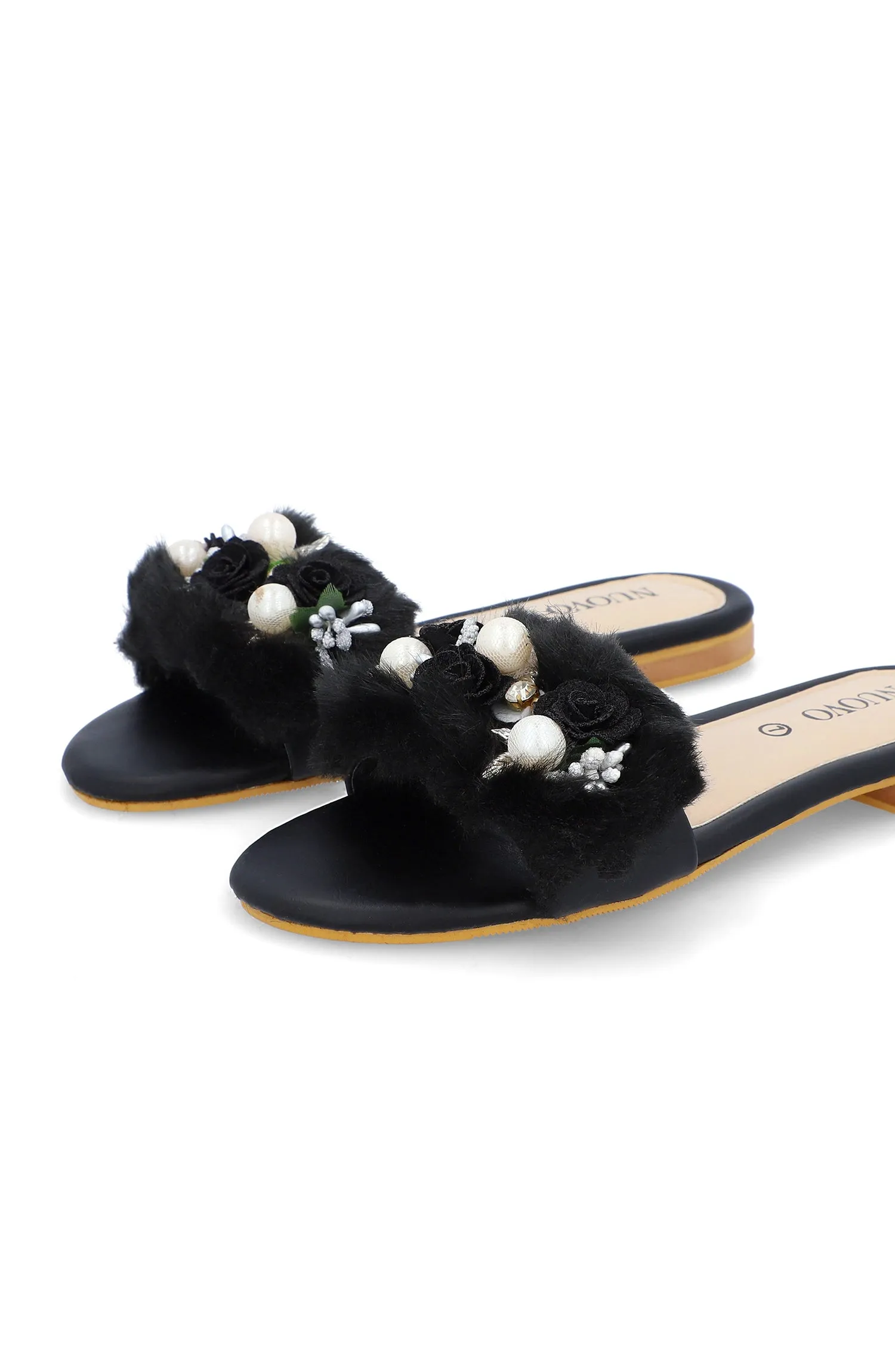 Women Slippers -  BLACK (ORFS-53 BLACK)
