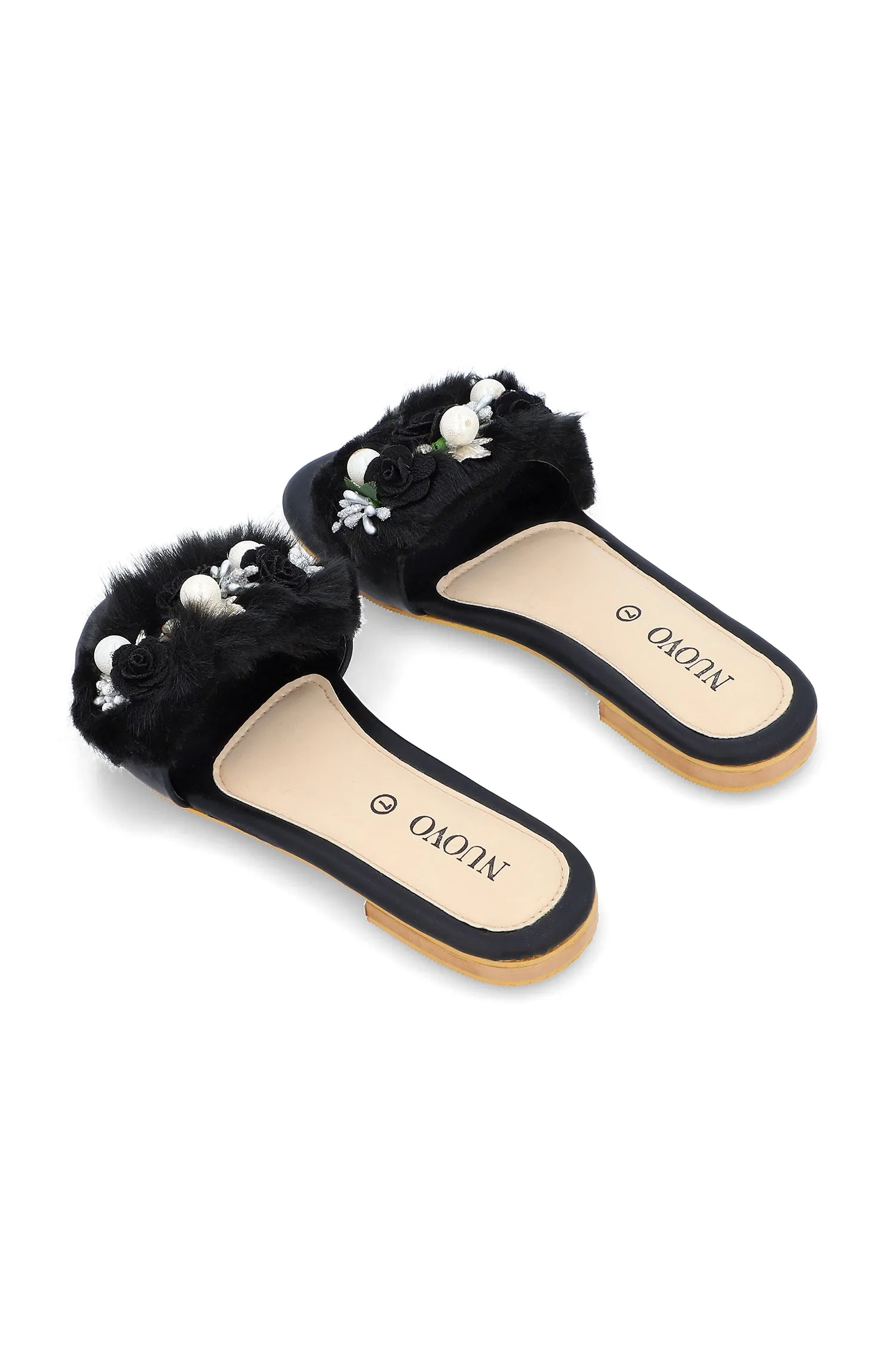 Women Slippers -  BLACK (ORFS-53 BLACK)