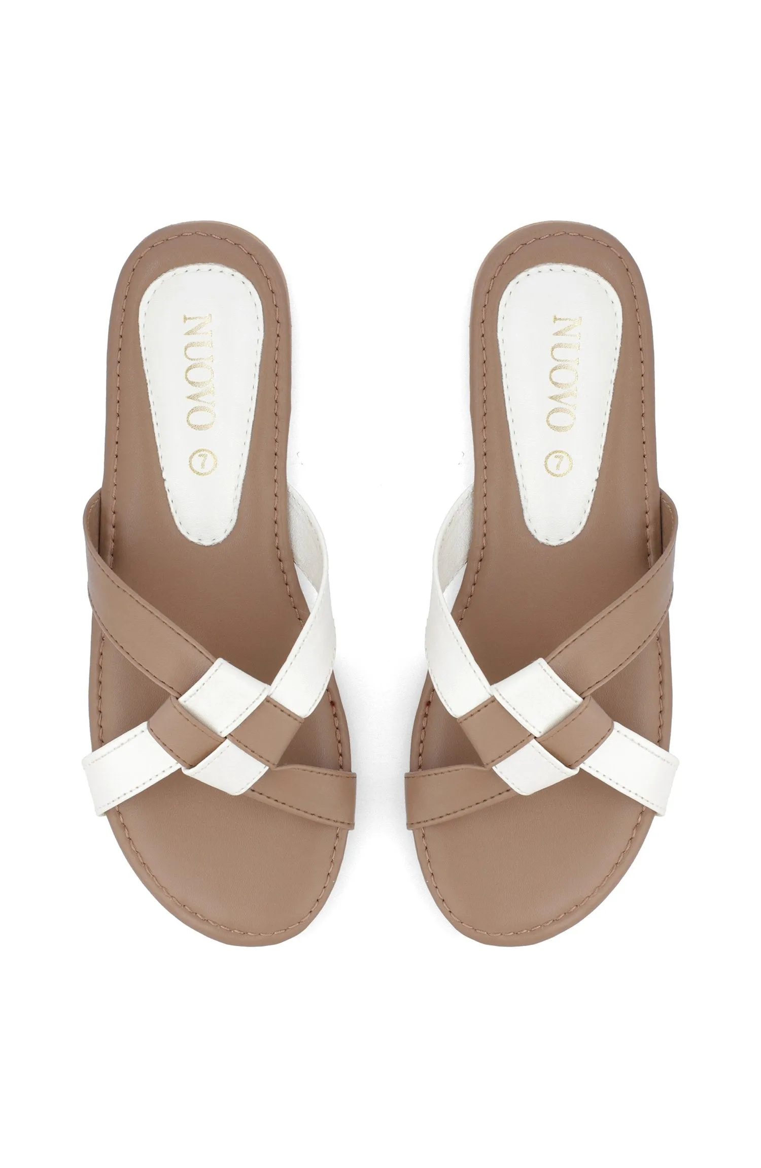Women Slippers - Brown (ORFS-59 BROWN)