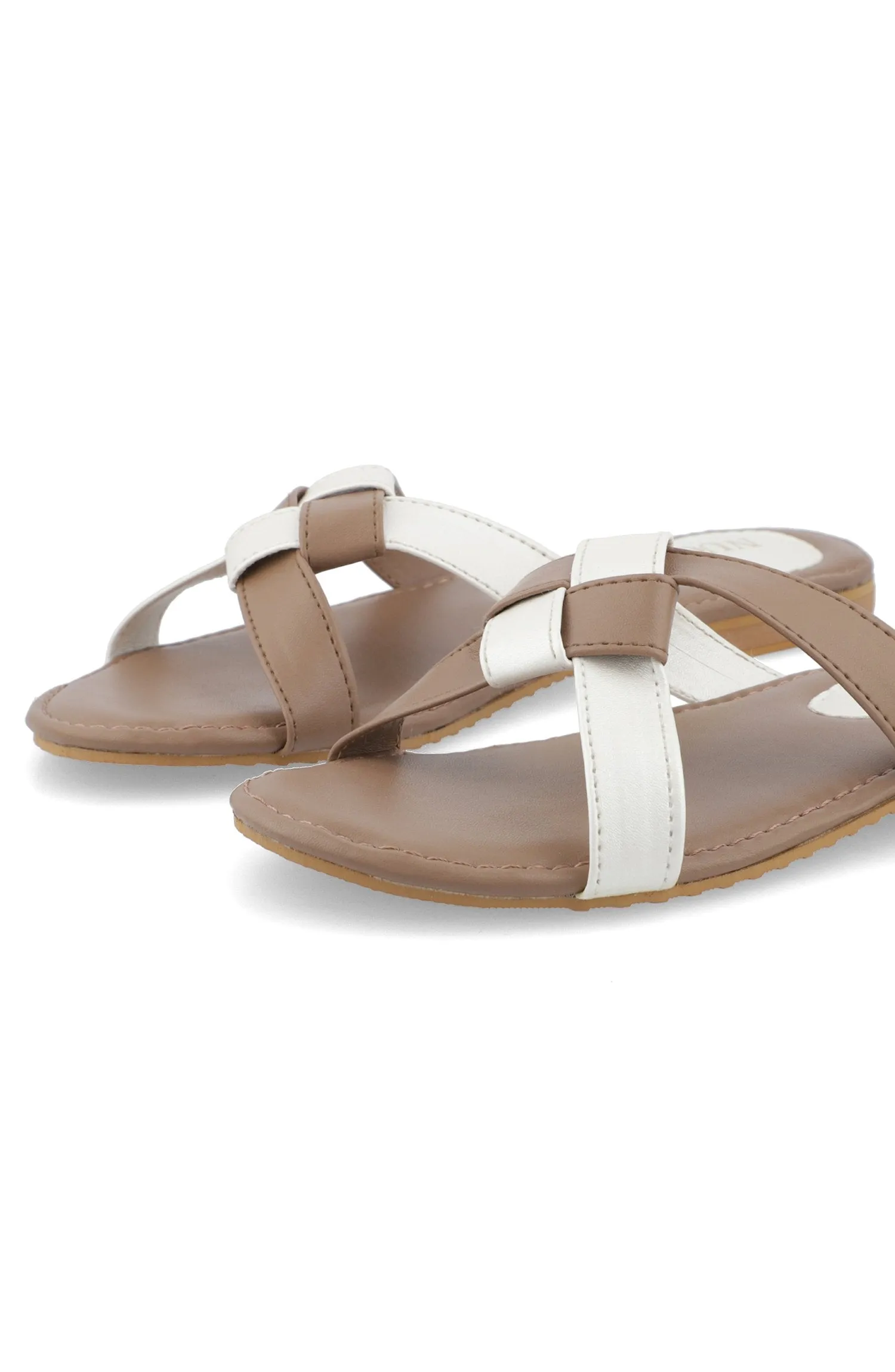 Women Slippers - Brown (ORFS-59 BROWN)