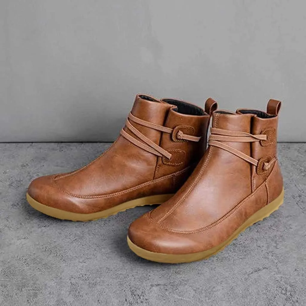 Women's Ankle Boots & Booties Western Ankle Boots for Women High Heel Work Boots Womens Cute Boots Women Black PU Chunky Heel Ankle Boots Womens Black Ankle Bootie