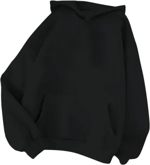 Womens Cute Hoodies Casual Plus Size Pullover Solid Color Basics Clothing Fashion Preppy Clothes Fall Outfits