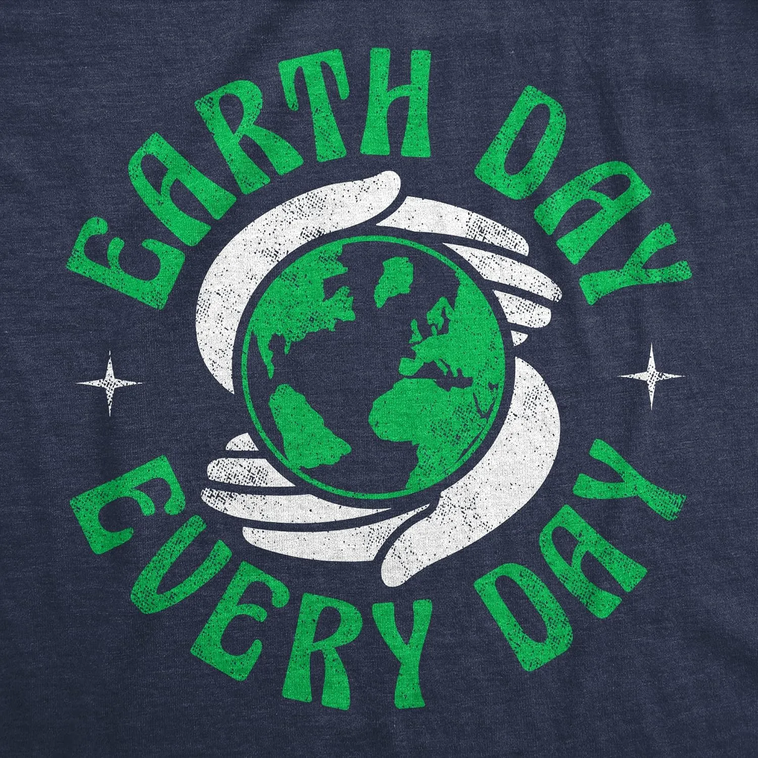 Womens Earth Day T Shirt Funny Awesome Environmental Nature Recycling Tee for Ladies