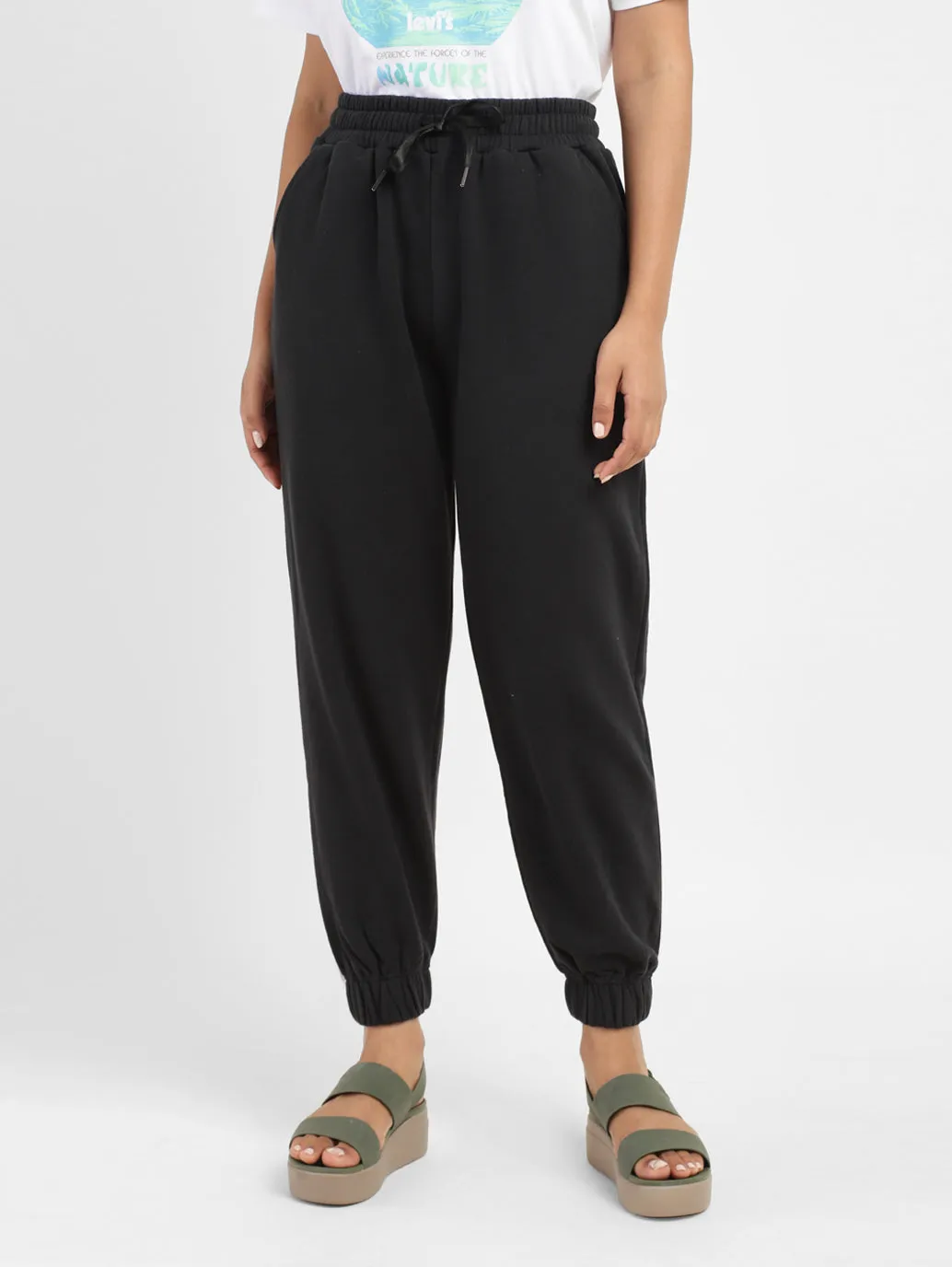 Women's High Rise Loose Fit Joggers