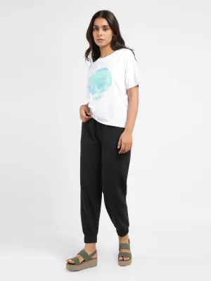 Women's High Rise Loose Fit Joggers