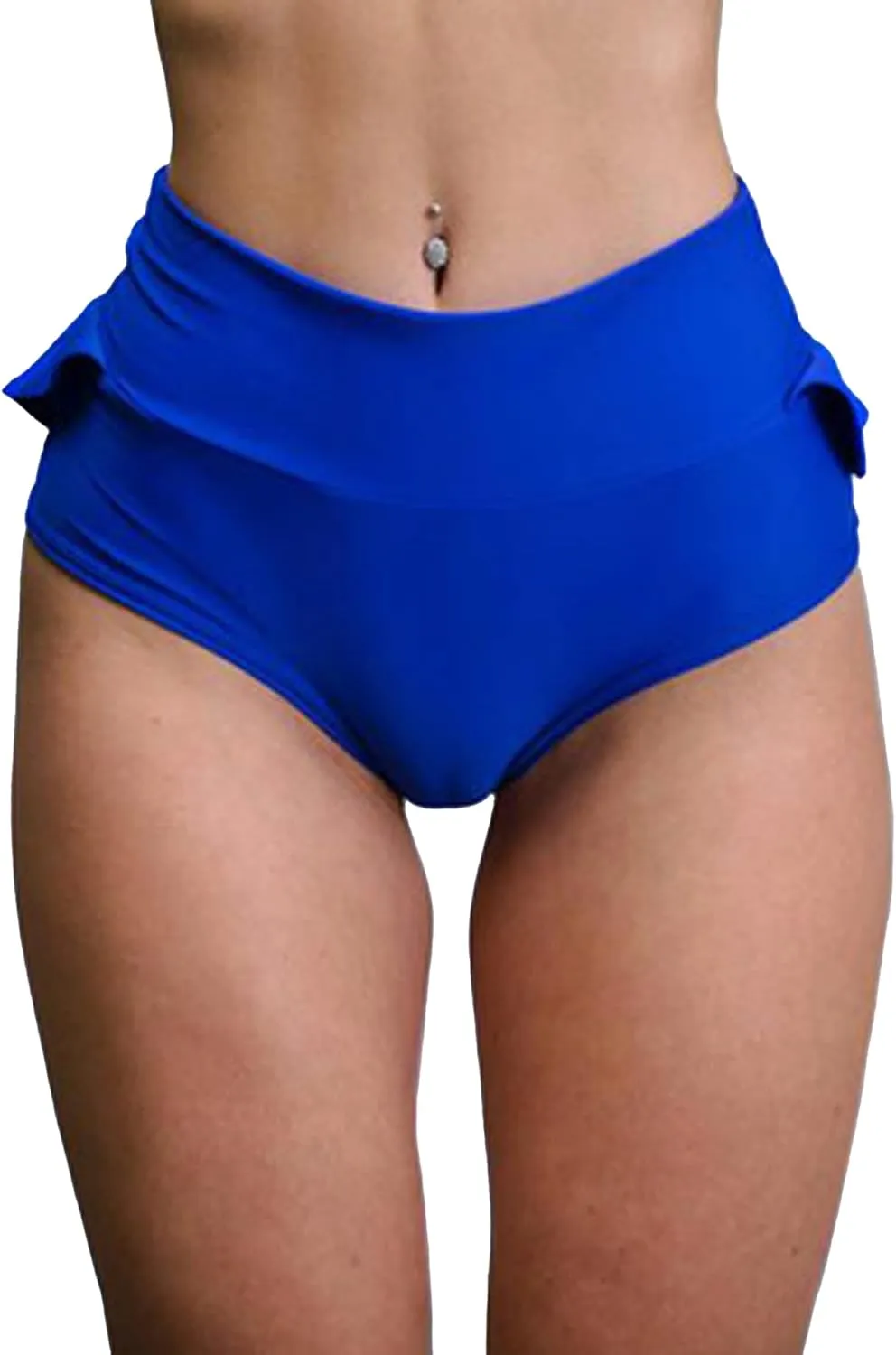 Women's High Waist Workout Gym Shorts Sexy Club Hot Pants Yoga Booty Shorts Dance Skirts