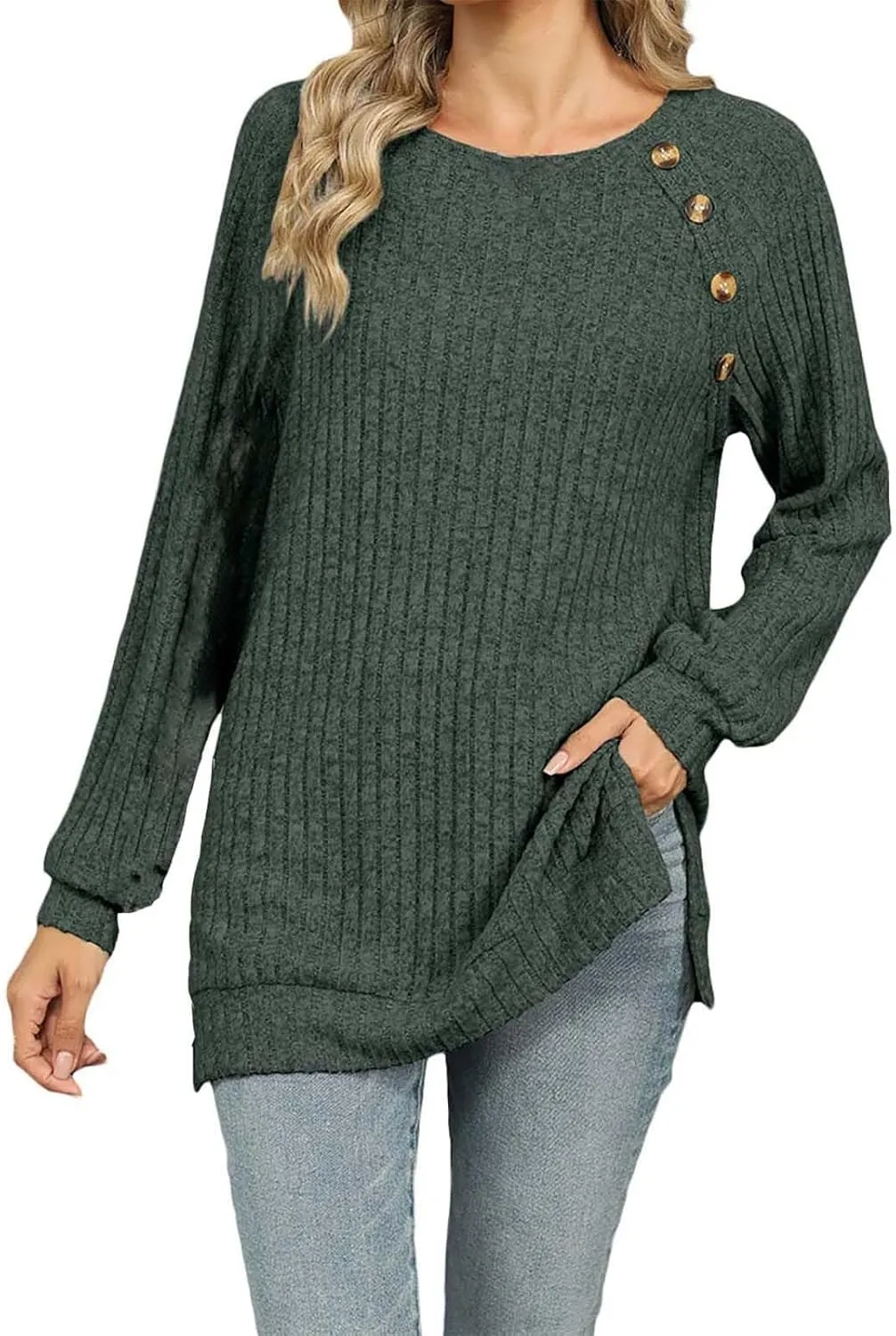 Womens Long Length Sleeve Tops Blouse Neck Shirts Long Tunic Sleeve Women's Striped Boatneck Shirt Frenchy Cotton